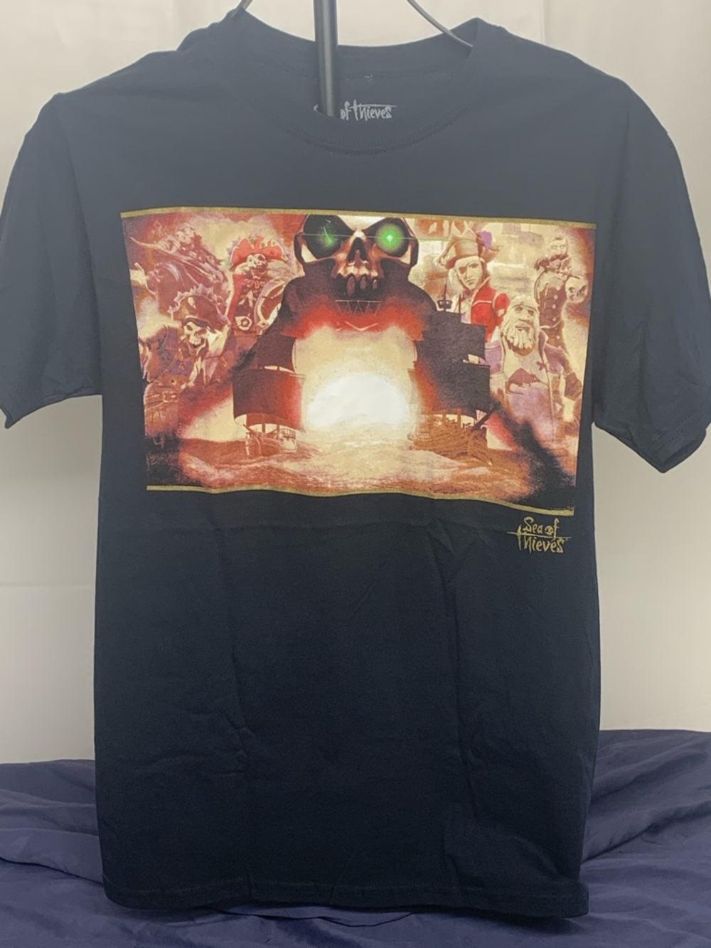 Sea of Thieves Kids Black Graphic Tee